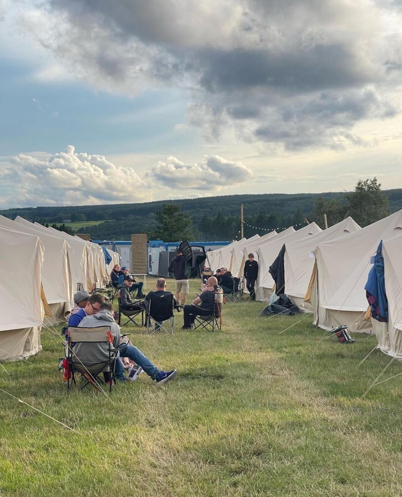 Grandprixcamp, Closest To The Red Bull Ring, Up To 4 Guests In A Tent Spielberg Bei Knittelfeld Kültér fotó